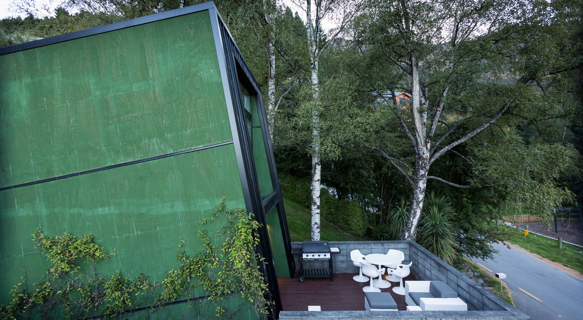 Exterior Deck with BBQ