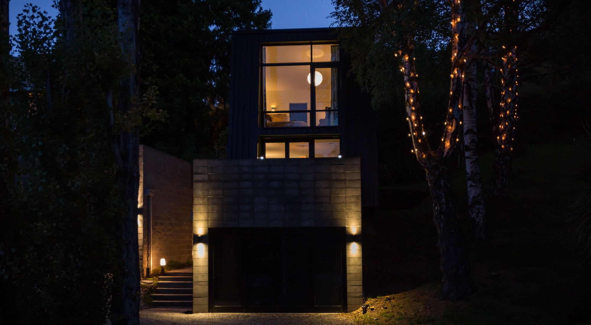 Front Exterior at Dusk